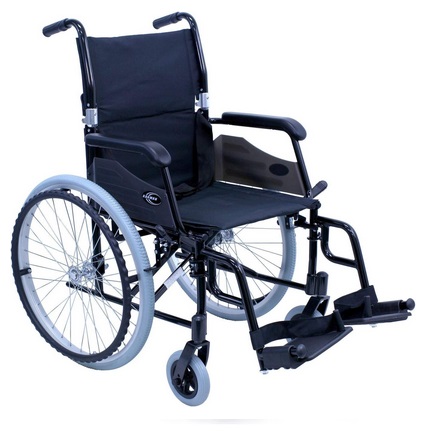 Karman Healthcare LT980 24 lbs Ultra Light Wheelchair with Removable Footrest, Gen 2 - K Model