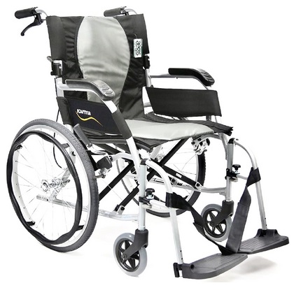 Karman Ergonomic Wheelchair Ergo Flight with Quick Release Axles in 16\