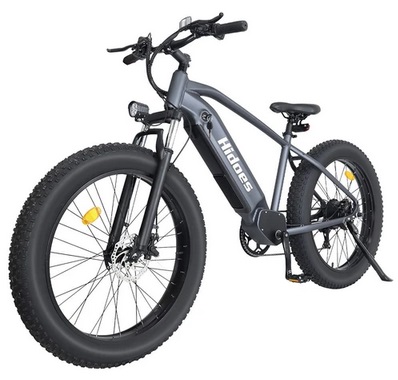 Hidoes HD-B5 Electric Mountain Bike 26*4.0 inch Fat Tire 1200W Brushless Gear Hub Motor 60km/h Max Speed 48V 17.5Ah Battery