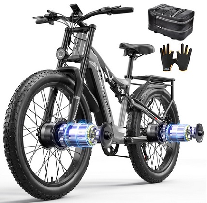 VLFINA S600 Electric Mountain Bike, 26\