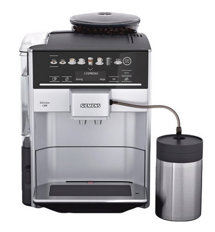 Siemens EQ.6 plus s300 TE653M11RW Bean to Cup Coffee Machine – Black&Silver