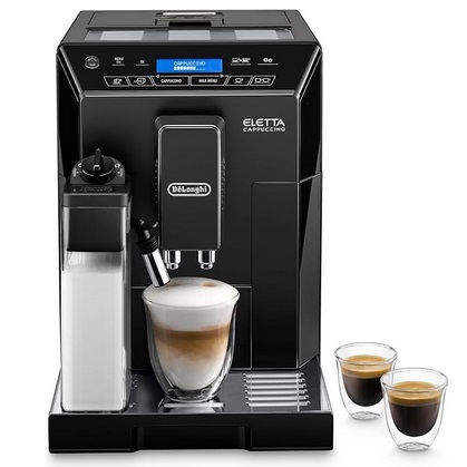 De\'Longhi Eletta 2 Liters Coffee Machine | Fully Automatic, Bean to Cup, Cappuccino, Espresso Maker | Black