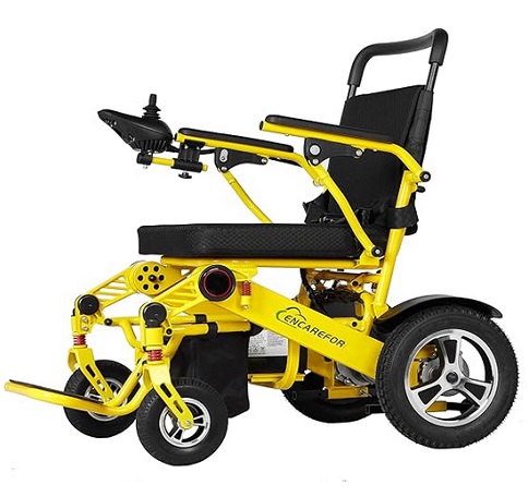 ENCAREFOR Intelligent Folding Electric Wheelchair for Adults, Widen 20\