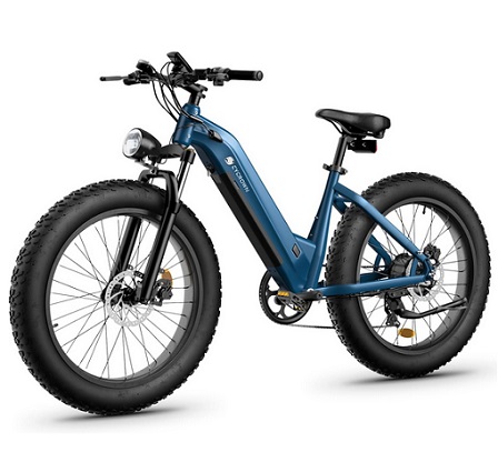 CYCROWN CycVerve Electric Bike for Adults, 1000W Motor Step-Thru Cruiser Ebike, 48V 15.6Ah Removable Battery, 45km/h Speed, Up to 120km Range, 26\