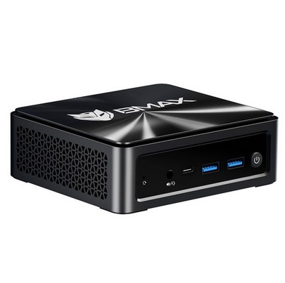 BMAX B5 A Pro Mini PC, AMD Ryzen 7 5825U 8 Cores Max 4.5GHz, 16GB RAM 512GB SSD, DP+HDMI+Type-C 4K Triple Display, Support Dynamic HDR, WiFi 5 Bluetooth 5.0, 2*USB 3.2 2*USB 2.0 1*RJ45 1*3.5mm Headset Jack, Space Capsule Cooling System