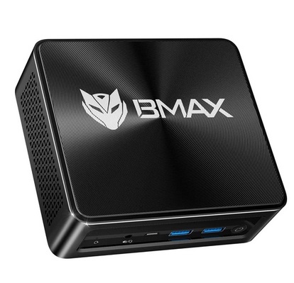 BMAX B9 Power Mini PC, Intel Core i9-12900H 14 Cores Max 5.0GHz, 24GB LPDDR5 RAM 1TB SSD, DP+HDMI+Type-C 4K Triple Display, Support Dynamic HDR, WiFi 6 Bluetooth 5.2, 2*USB 3.2 2*USB 2.0 1*RJ45 1*3.5mm Headset Jack, Space Capsule Cooling System