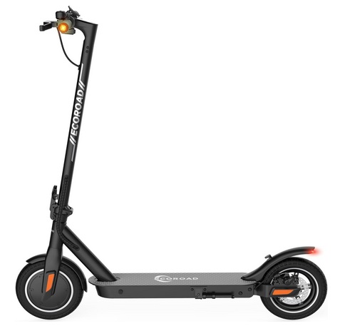 ECOROAD EC8 Folding Electric Scooter, 25-29 KM Long Range, 350W Motor & 30 KM/H, 10\