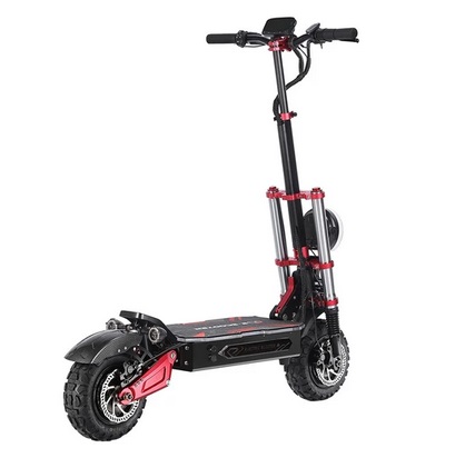 BOYUEDA S5-11 Electric Scooter, 2*3000W Motor, 60V 38AH Battery, 11-inch Tire, 85km/h Max Speed, 120km Range, Dual Hydraulic Disc Brakes, Hydraulic Shock Absorber, LCD Display