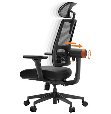 NEWTRAL MAGICH003 Ergonomic Office Chair, Auto-Following Backrest, Adaptive Lower Back Support, Adjustable Headrest