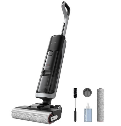 dreame H14 Pro Wet Dry Vacuum Cleaner, 180° Lie-Flat Vacuum Mop, 140°F Washing and Fast Hot Air Drying, Powerful 18kPa Suction Floor Cleaner Machine, Easy GlideWheel Movement, Smart App Control