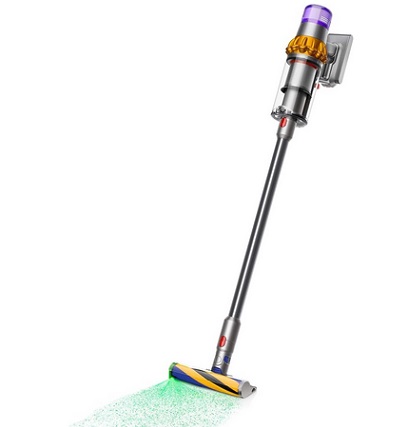 Dyson V15 Detect Cordless Vacuum Cleaner, Yellow/Nickel