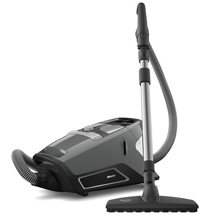 Miele Blizzard CX1 Pure Suction Bagless Canister Vacuum, Graphite Grey - Portable, Household