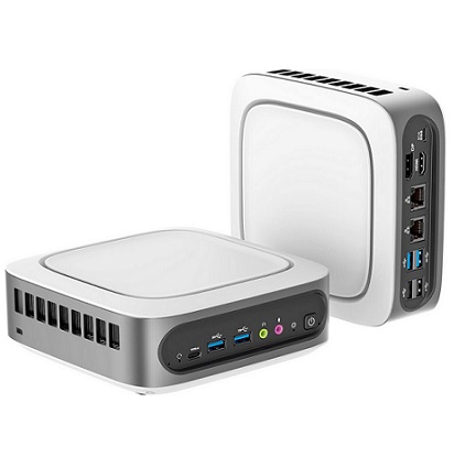 AWOW MGI9 Mini PC Intel Core i9-11900H(4.9GHz, 8C/16T), 16GB DDR4 512GB SSD, W-11 Pro Mini Desktop Computer 4K Triple Display, 2.5G Dual LAN, WiFi6, BT5.2, 6X USB Ports, MGI9 Micro PC for Home/Office