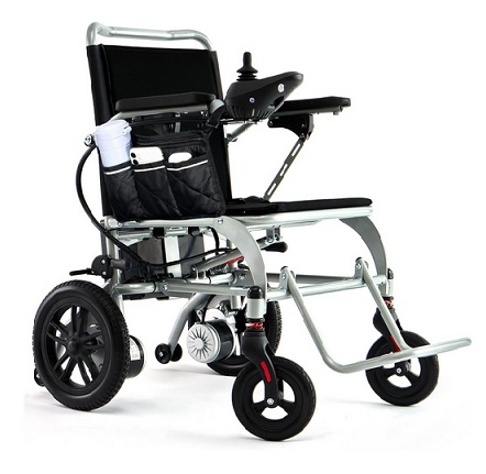 600W All Terrain Folding Lightweight Electric Wheelchair for Adults and Seniors, Foldable Motorized Wheelchair, 50lbs Lightweight Power Wheelchair for Travel and Daily Use (Wider 19\