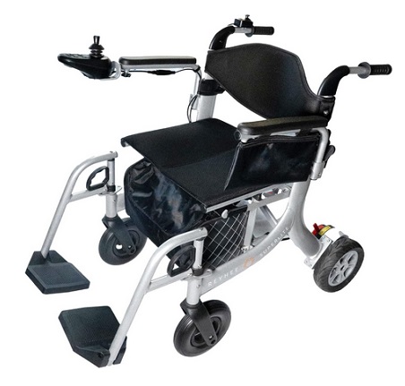 Reyhee Superlite 3-in-1 Folding Electric Wheelchair & Powered Rollator for Adults Seniors, 200W Motorized Wheelchair with Brushless Motor, Portable Lightweight Manual Rollator, Class 2 Medical Device