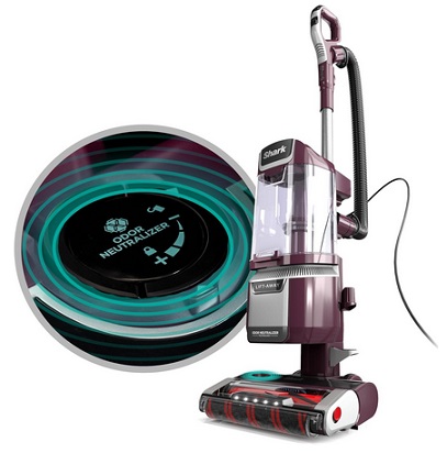 Shark LA702 Rotator Pet Lift-Away ADV Upright Vacuum with DuoClean PowerFins HairPro & Odor Neutralizer Technology, Wine Purple