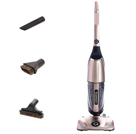 Quantum X Upright Water Filter Vacuum — The Best Bagless Household Vac Cleaner with Water & MicroSilver Filtration to Clean Wet & Dry Messes - Pet, Dog Hair & Toddler Spills on Carpet & Hardwood Floor