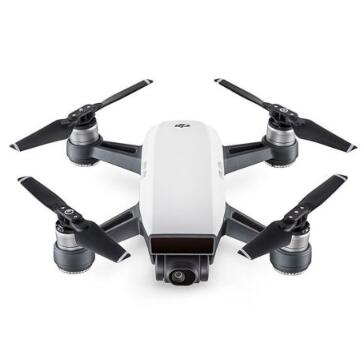 DJI Spark Mini Quadcopter Fly More Combo RC Drone with HD Camera - Alpine White