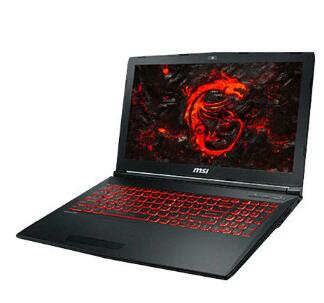 MSI GL62M 7REX-i7 Red LED Backlight IPS 8GB i7-7700HQ Gaming Laptop Black