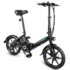 FIIDO D3S Shifting Version 36V 7.8Ah 300W 16 Inches Folding Moped Bicycle 25km/h Max 60KM Mileage Electric Bike