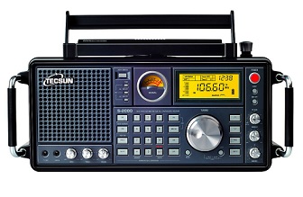 TECSUN S2000 PLL Dual Conversion AM/FM MW LW SW SSB Aircraft Band Radio Receiver