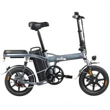 FIIDO L2 14 inch Electric Bicycle Smart 20Ah Folding Moped E-bike - Dark Gray