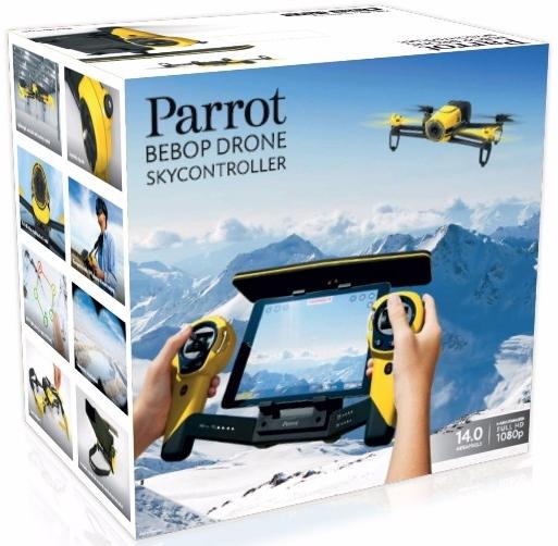 Parrot Bebop Drone RC Radio Controll Hericopter Quadcopter 14.0MP Camera Yellow