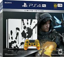 Sony PS 4 Pro 1TB Console with Death Stranding Video Game Bundle