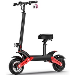 MACWHEEL M30 Folding Electric Scooter 23Ah 48V 500W Dual Motor With Saddle Color Display 35km/h Top Speed 150km Mileage Range 150KG Bearing