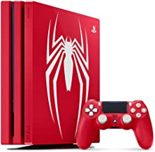 Playstation 4 Pro 2TB SSHD Limited Edition Console - Marvels Spider-Man Bundle Enhanced with Fast Solid State Hybrid Drive