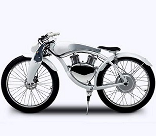 Munrojoy Retro Classic Electric Bicycles Motorcycles, 26\