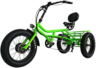 Addmotor Electric Tricycle M360 Three Wheel 750W 20 Inch Fat Tires Electric Trikes