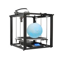 Creality 3D Ender-5 Plus 3D Printer Kit 350*350*400mm Large Print Size Support Auto Bed Leveling/Resume Print/Filament Run-out Detection/Dual Z-Axis/4.3inch Display