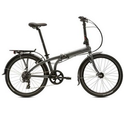 Tern Unisex Bicycle node C8 Tyre Folding 8 Speed 24 inch Grey Chains Circuit