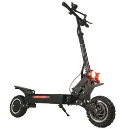 FLJ T112 Fast 5600W electric scooter 60V with dual motor 100-130 kms 11 inch 42Ah + Seat
