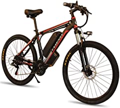 SuxiDi Electric Mountain Bike 26inch 21Speed with Removable 36V 10.4Ah Large Capacity Lithium Battery (36V 350W), Adult Assisted E-Bike Three Working Modes E-Bike