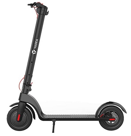 YADEA X7 Electric Scooter 250W -350W Motor with Run-Flat Tires Speed up 15.5MPH, Foldable Body, Detachable Battery