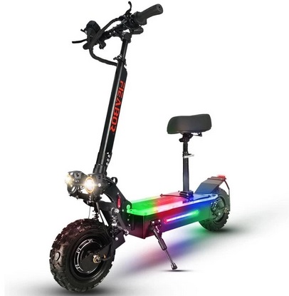 FIEABOR Q06 Plus Electric Scooter Oil Brake 5600W 60V 27Ah Dual Motor 11 Inch Electric Scooter 200Kg Max Load 80Km/h Max Speed 60-80Km Range