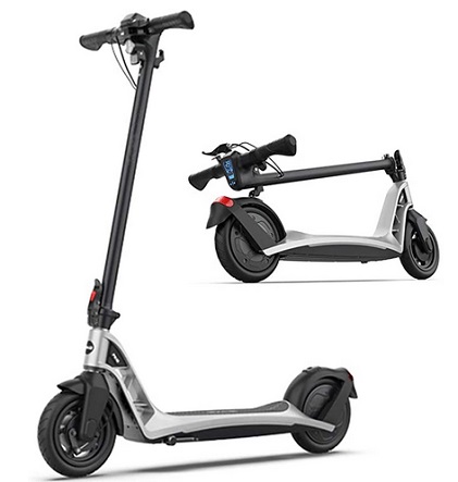 Dynalion H10 Electric Scooter 300W Motor 9-inch Solid Tires 18.6 Miles 33lbs Ultra-Light Body Foldable Commuter Scooter