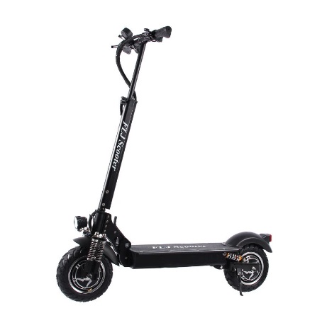 FLJ T11 30Ah 52V 2400W 10 Inches Tires Folding Electric Scooter 55km/h Top Speed 90-100KM Mileage Range Electric Scooter Vehicle