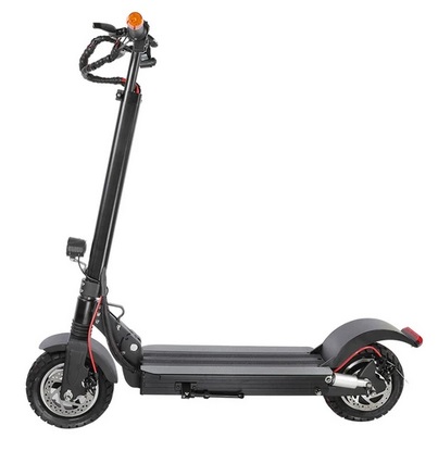 Tarsa T9 Off-road Folding Electric Scooter 500W Motor Max 20KM/H 10Ah Battery With Steering Lights - Black