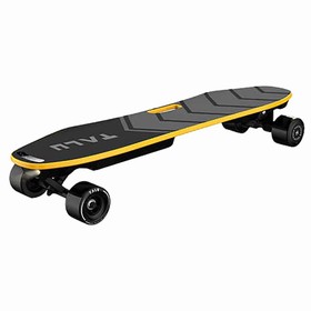 TALU TL-A001 Body Control Electric Skateboard Hands-free 360W Motor LG 99.6WH Battery Max 30km/h Speed Up To 15km Range APP Control 83mm Detachable Tires For Adults - Black