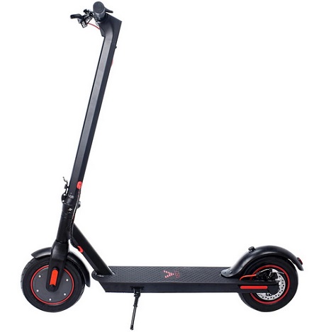 CMSBIKE V10 Electric Scooter 10\'\' Air Tires 500W Motor 36V 15Ah Battery Max Speed 30km/h Max Load 120kg - Black