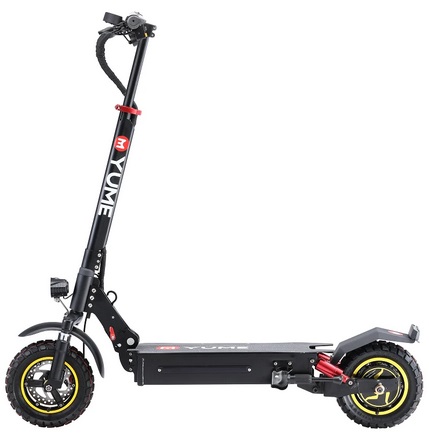 YUME S10 Plus 48V 1000W 21AH 10inch Tire Folding Electric Scooter 40-45Km/h Top Speed 45-65Km Mileage 120Kg Max Load Scooter