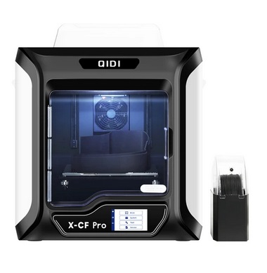 QIDI TECH X-CF Pro Carbon Fiber Nylon 3D Printer, Auto Leveling, Dual Z Axis, TMC2209 Driver, PEI Plate