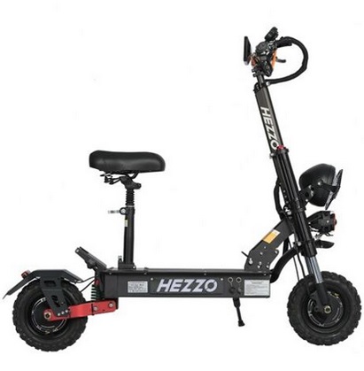 HEZZO HS-11 Electric Scooter Adult Dual Motor 11inch Off Road Tires Fast Speed 60v 5600W NEW