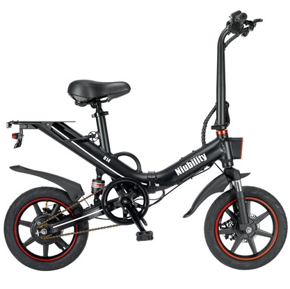 Niubility B14 Electric Bike 15Ah 48V 400W 14 Inches Folding Moped Bicycle 25km/h Top Speed 100KM Mileage Range Ebike