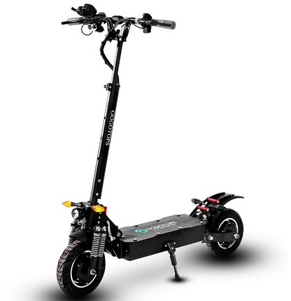 Knight GS4 52V 38.4Ah 2000W Dual Motor 10inch Foldable Electric Scooter 65Km/h Top Speed 80km Mileage 150kg Max Load
