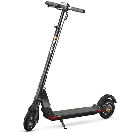 USCOOTERS Electric Scooter GT SE (Smart Edition) (Black) 700W 48V, 10.5AH with Rear Drum Brake - 25 MPH, Foldable, Lightweight, 28.6 lbs, Bluetooth, Color Display, Front and Rear Suspension