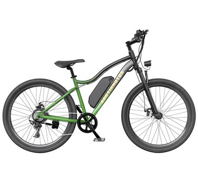 AOSTIRMOTOR A350 350W Electric Bike 26*2.1 Tire 36V 10Ah Removable Battery 7 Speed Gear and Front Suspension